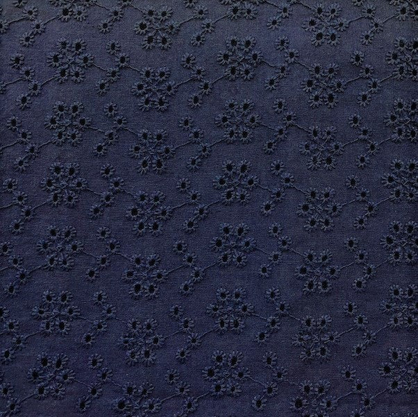Broderie Anglaise Fabric, 130cm