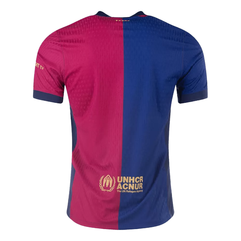 Men's Player Version Barcelona Home Jersey 2024/25