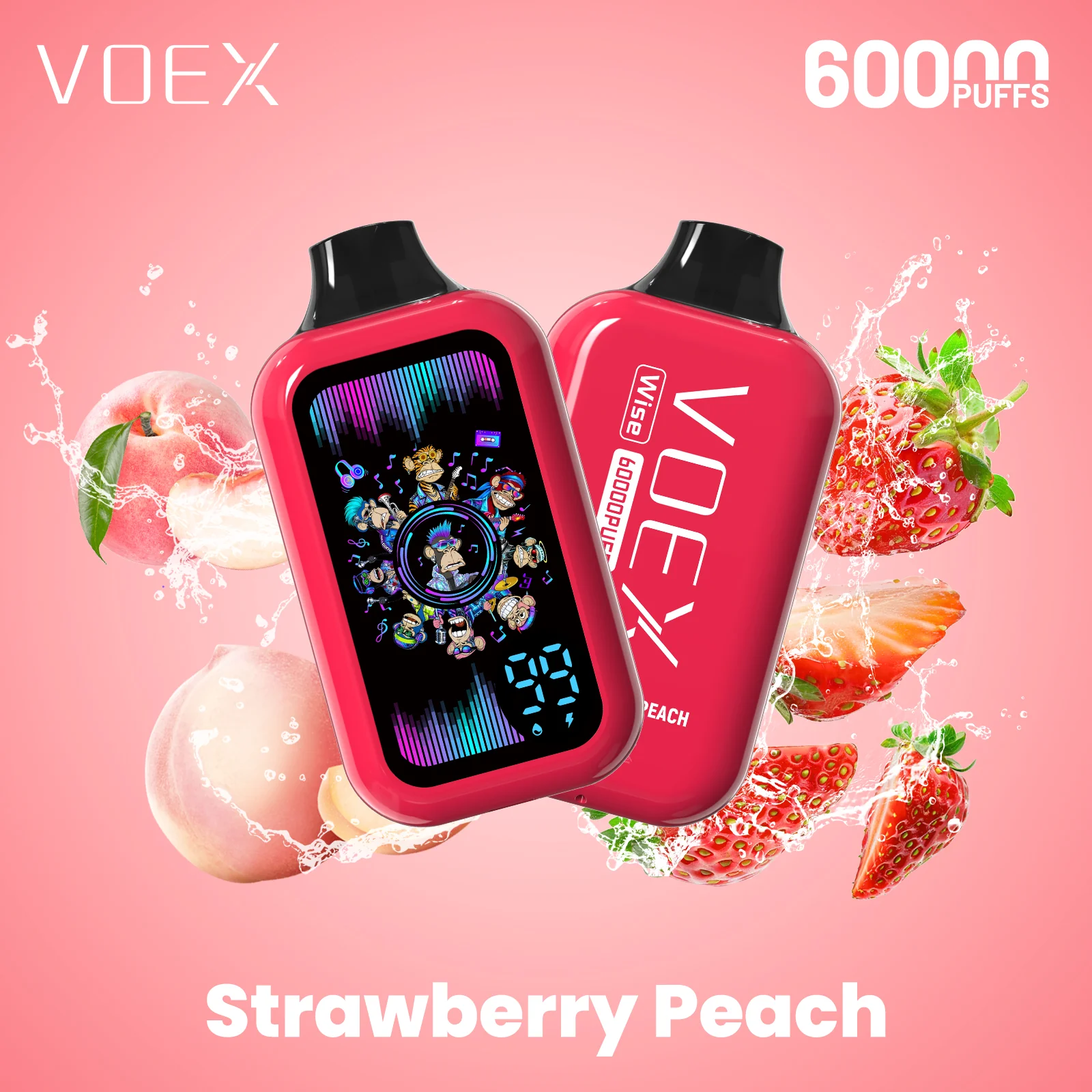 VOEX Wise/Space 60K wegwerpvape (alle smaken)