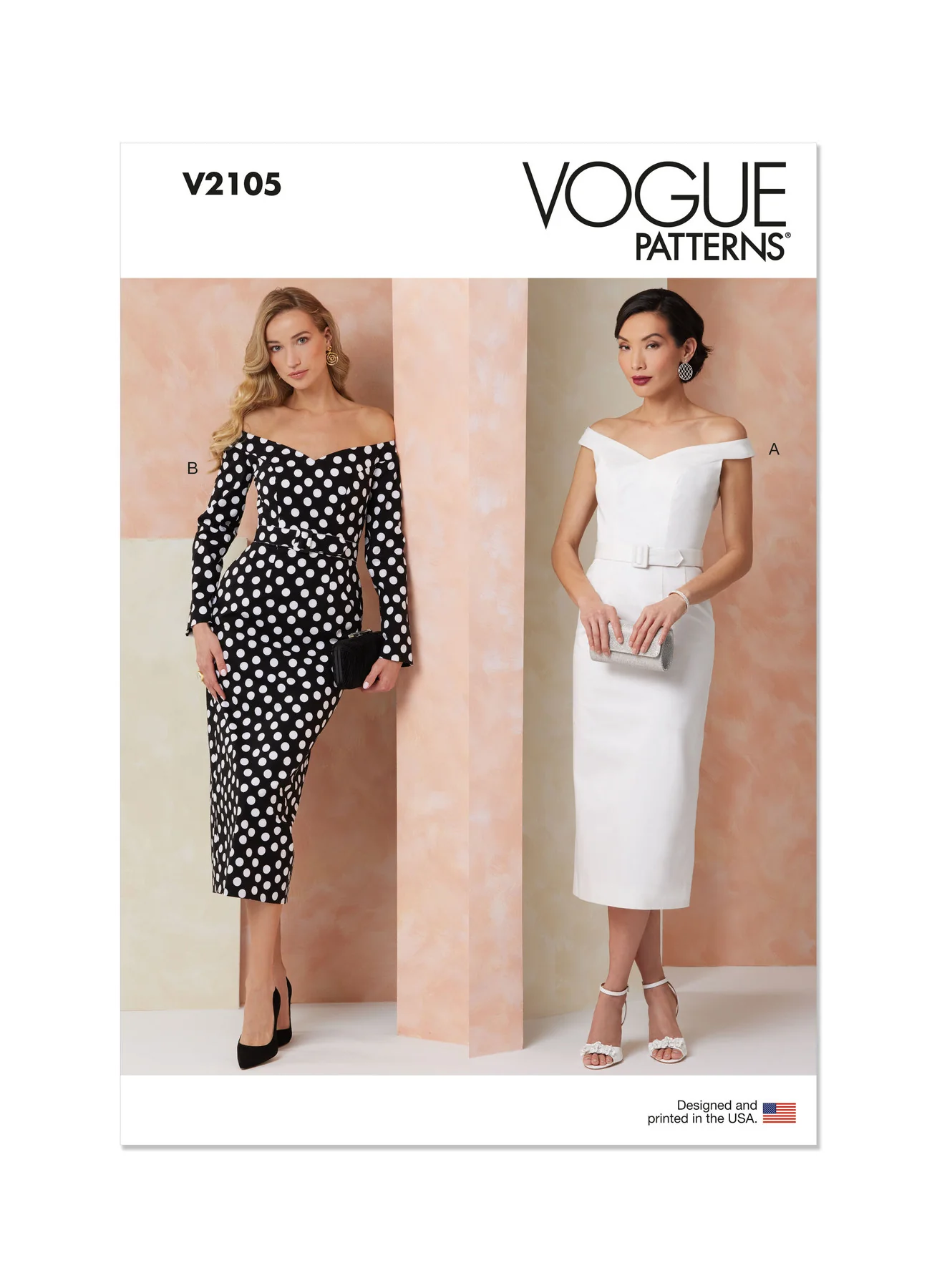 Vogue Pattern V2105 Misses