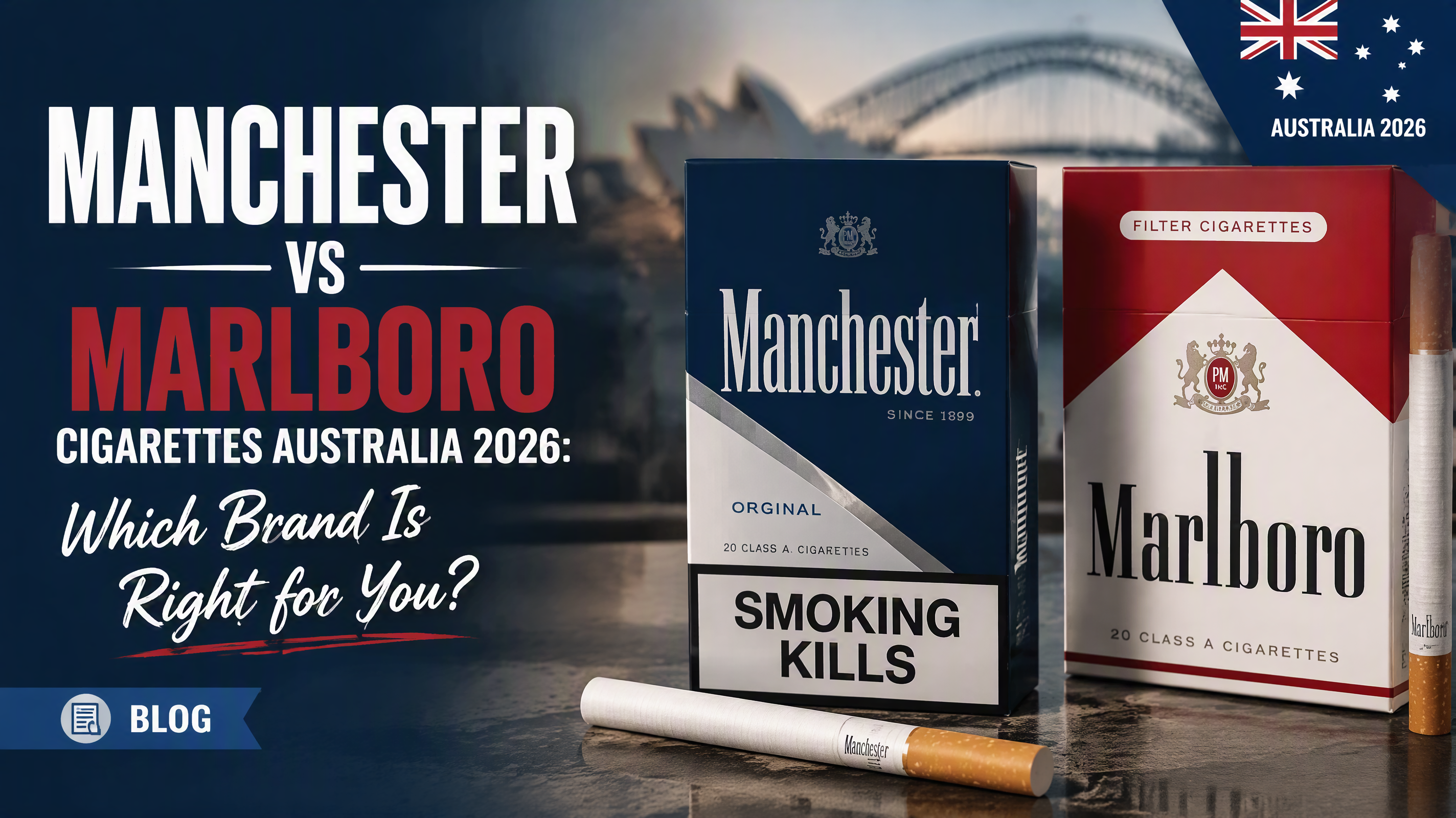 Manchester vs Marlboro Cigarettes Australia: Which Brand Is Right for You?
