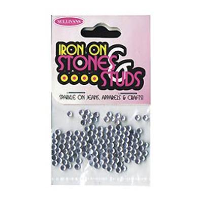 Sullivans Iron On Gems, 3mm Light Pink- 125pk
