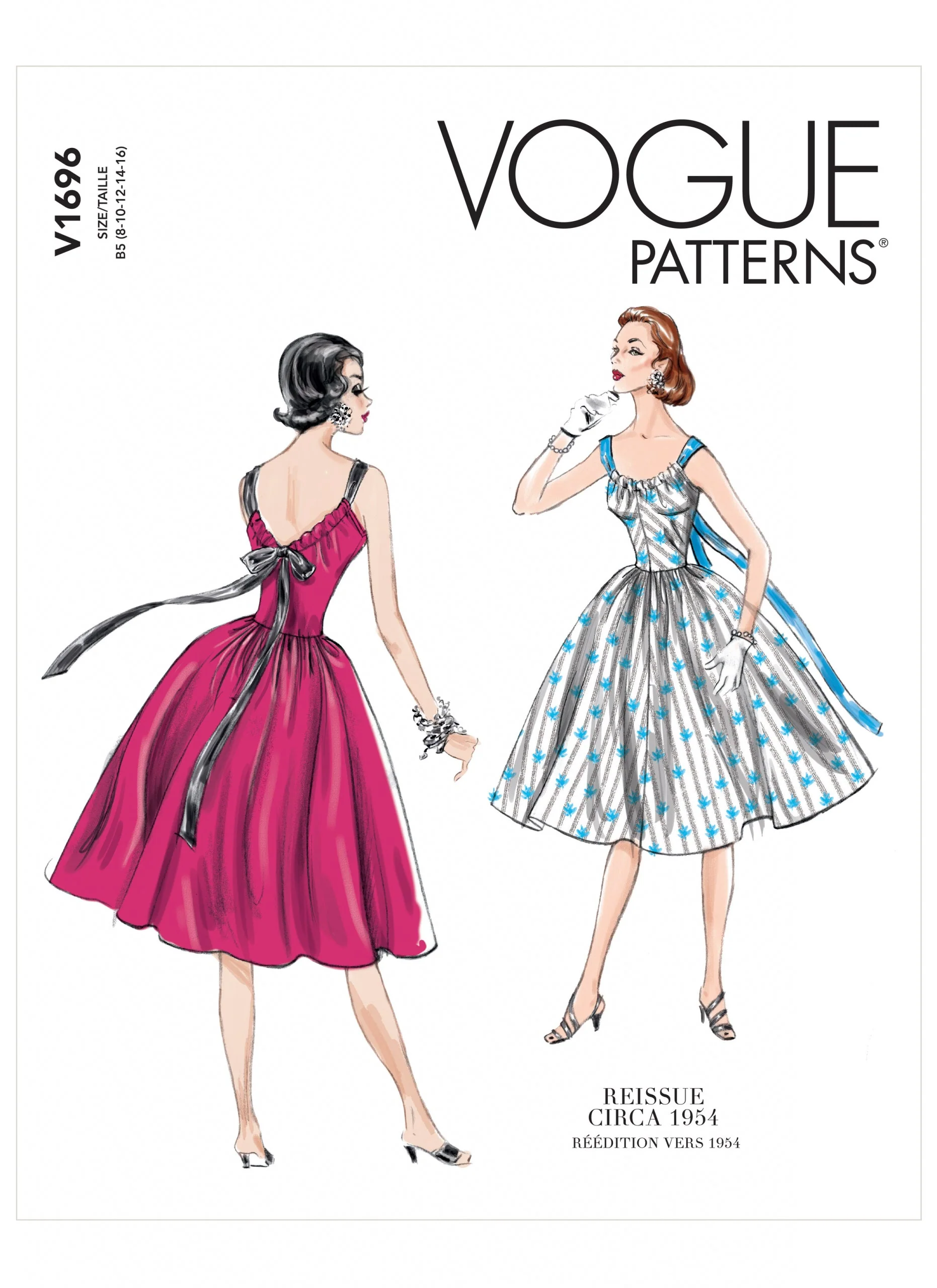Vogue Pattern V1696 Misses