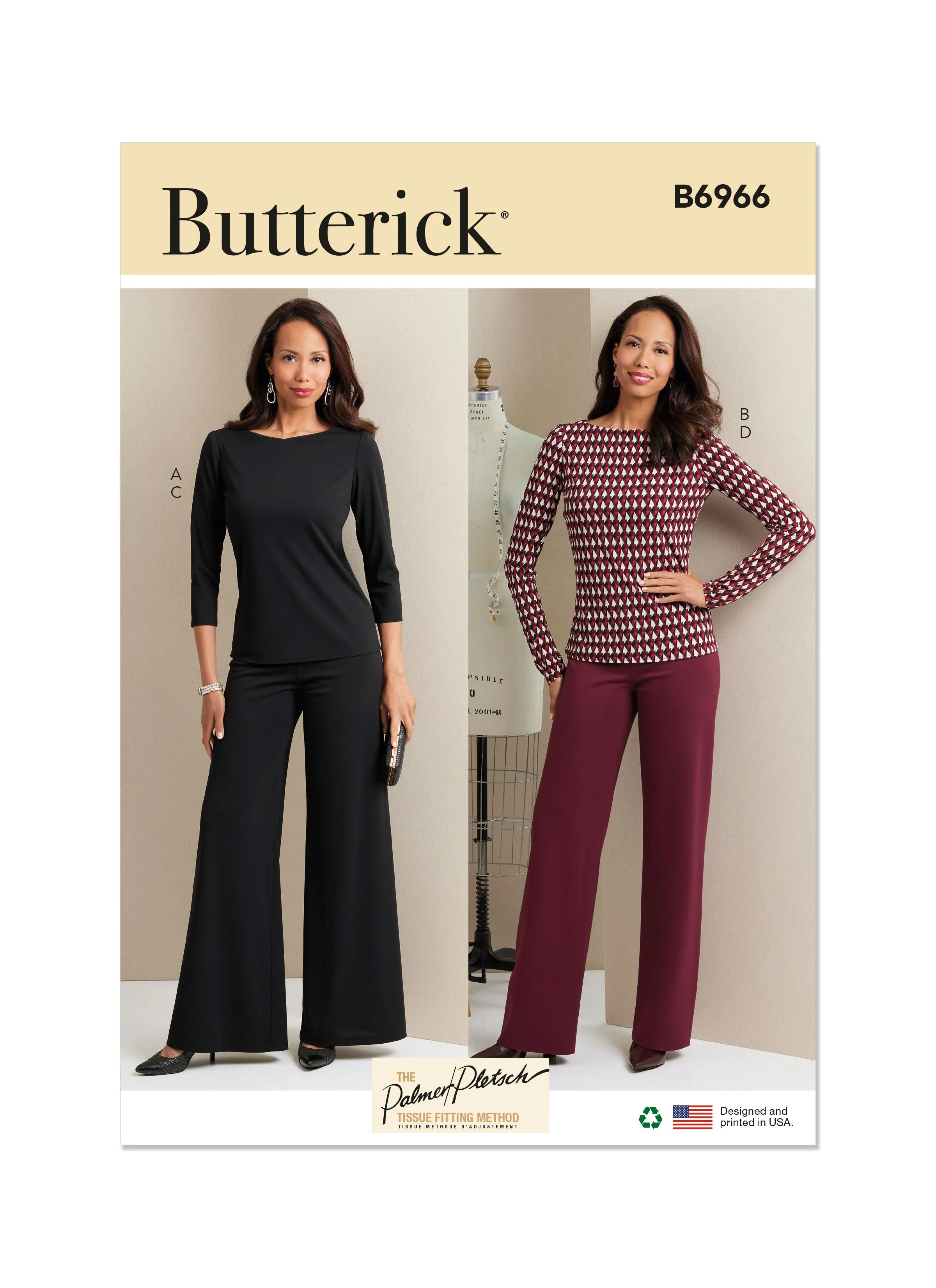 Butterick Pattern B6966 Misses