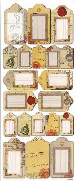 Arbee Sticker, Gift Tags- Assorted