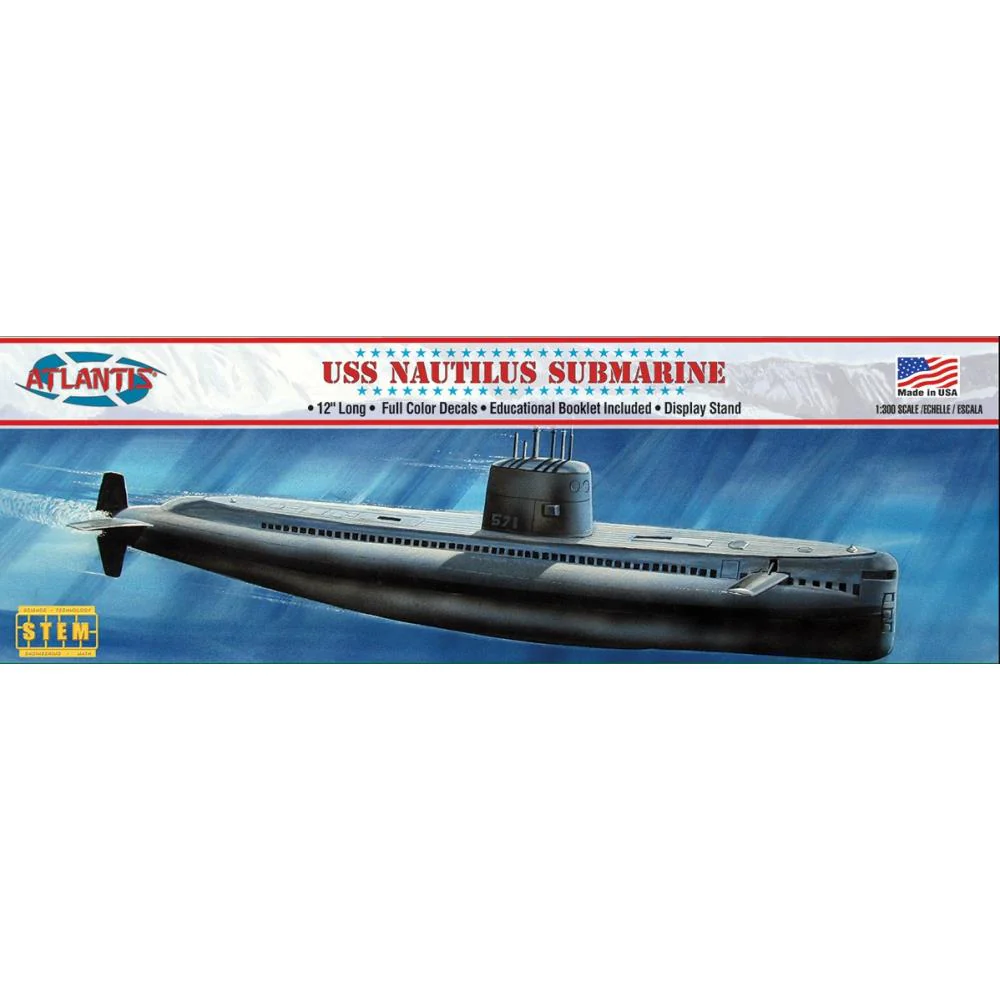 Atlantis SSN 571 Nautilus Submarine
