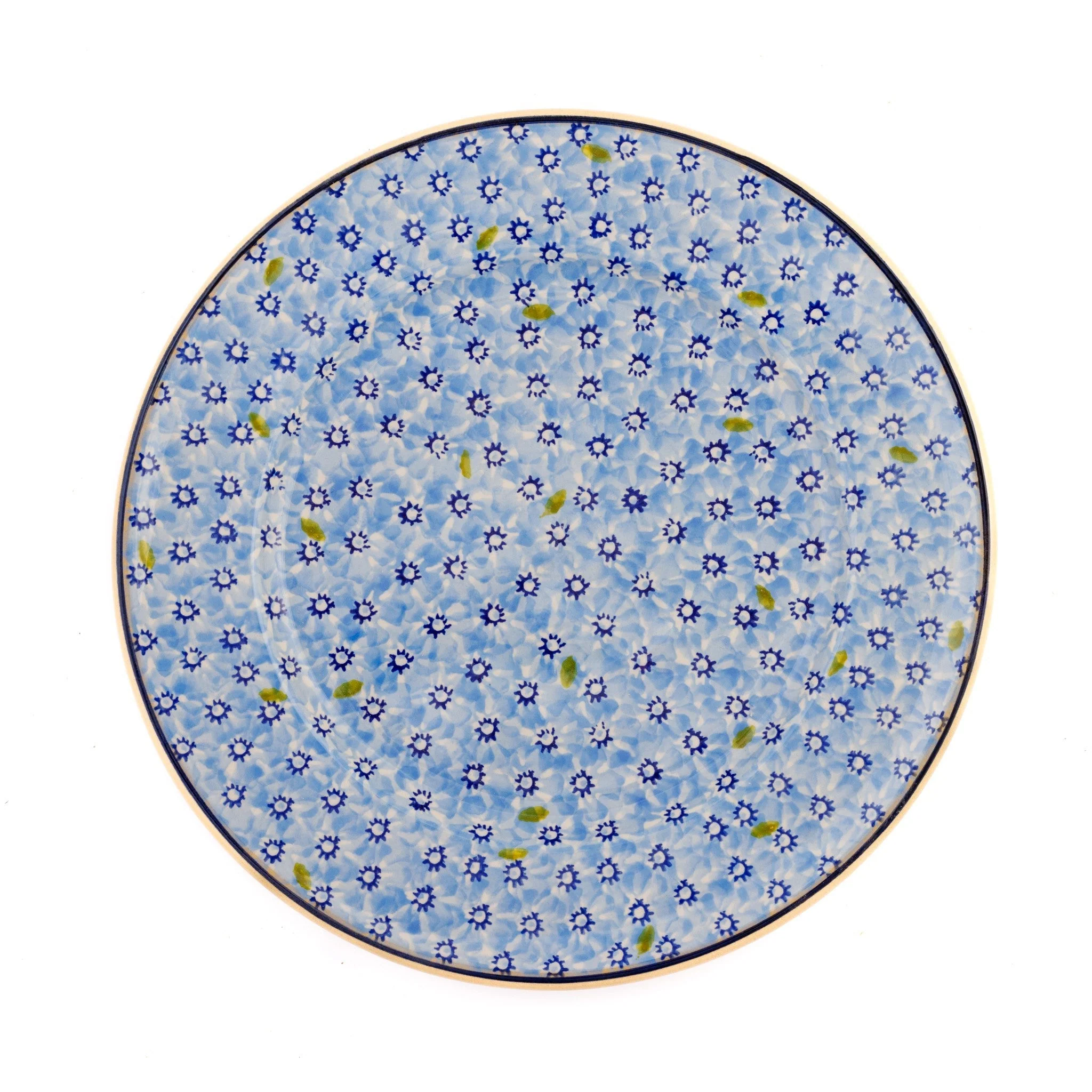 Serving Plate Light Blue
