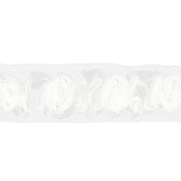 Sullivans Trim Rose, Cream- 35 mm