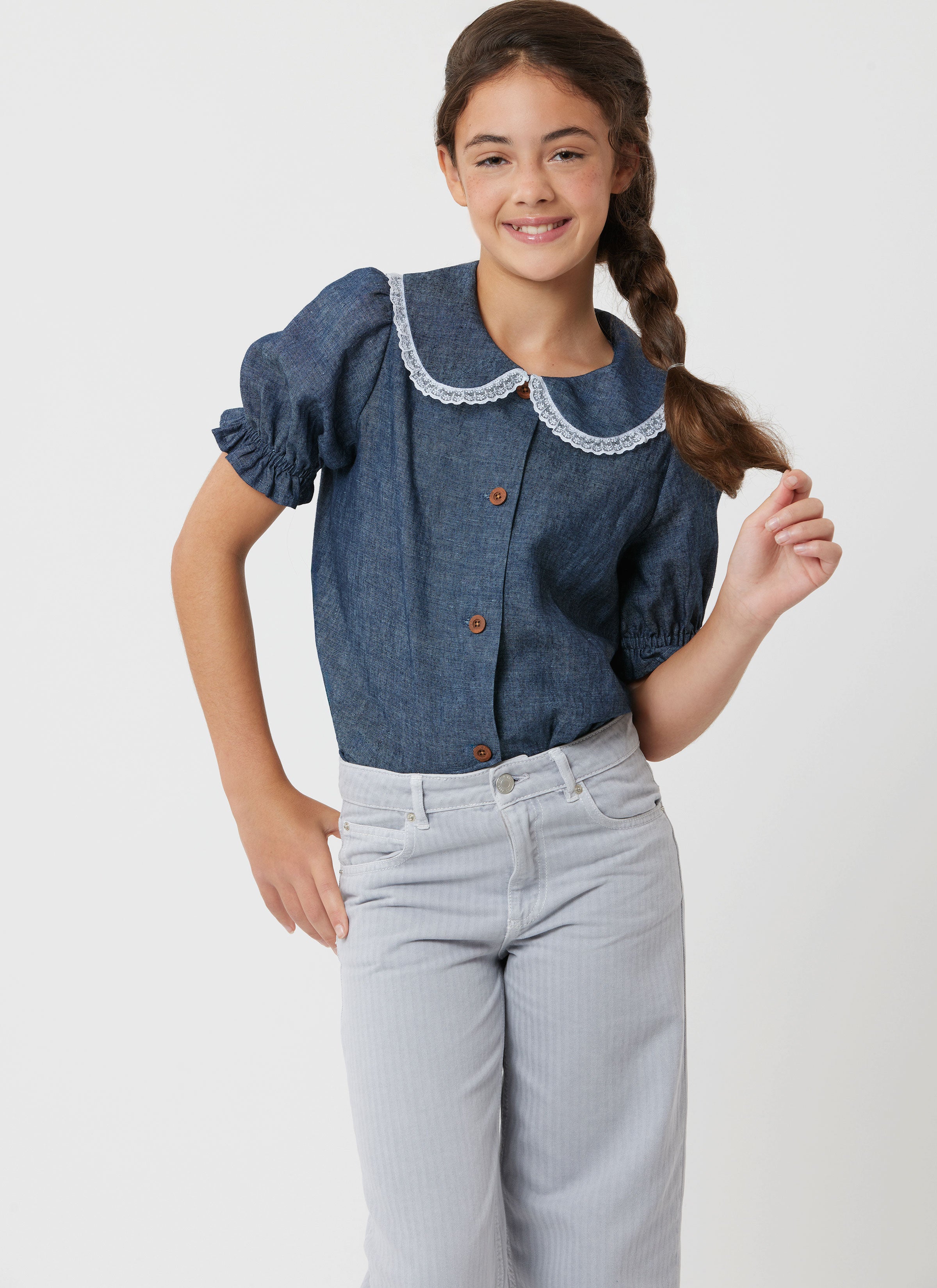 Simplicity Pattern S3077 Girls' Tops