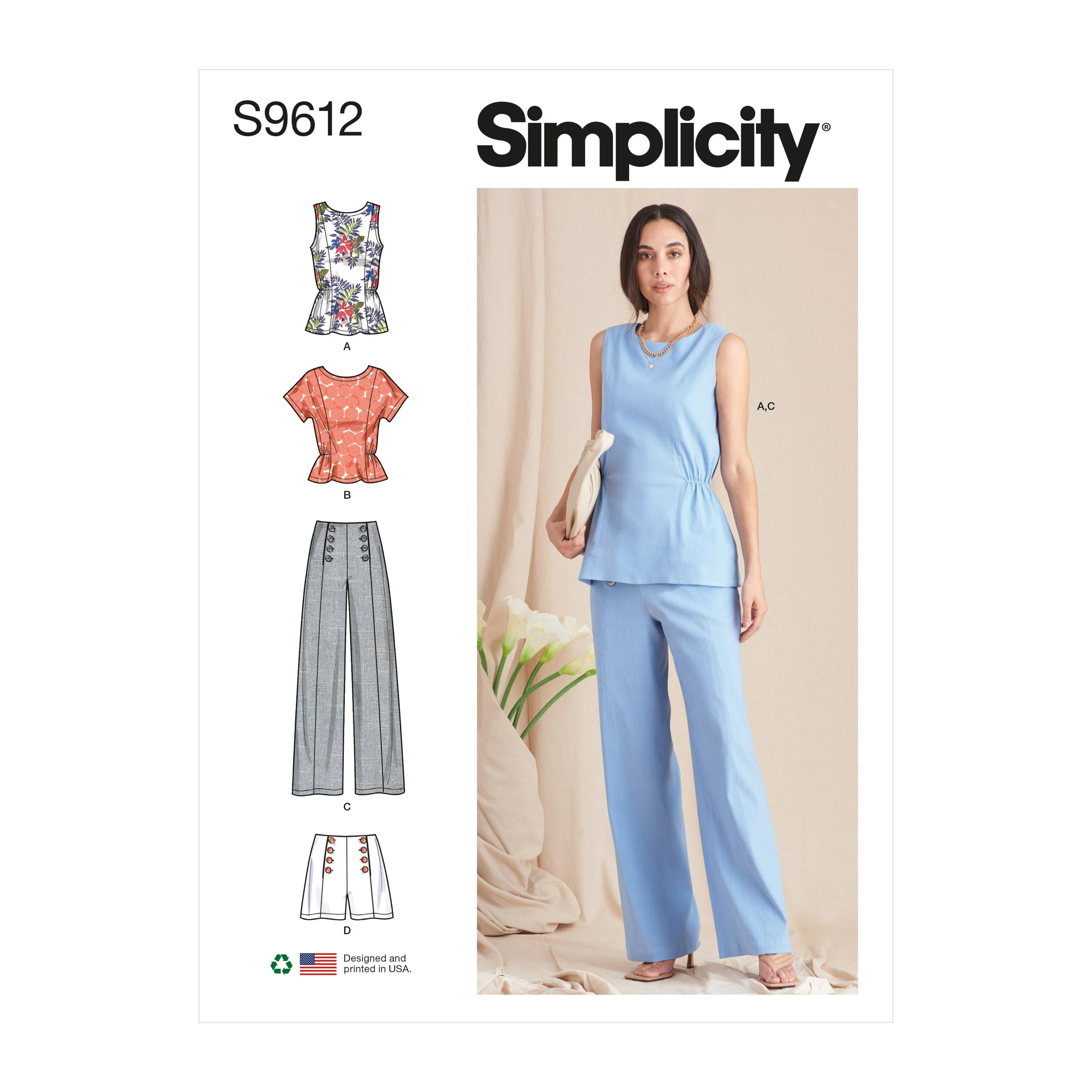 Simplicity Pattern SS9612 Misses