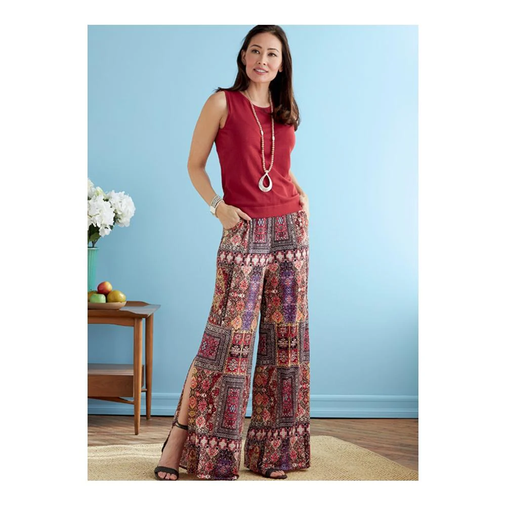 Butterick Pattern B6750 Misses' Elastic-Waist Shorts and Pants