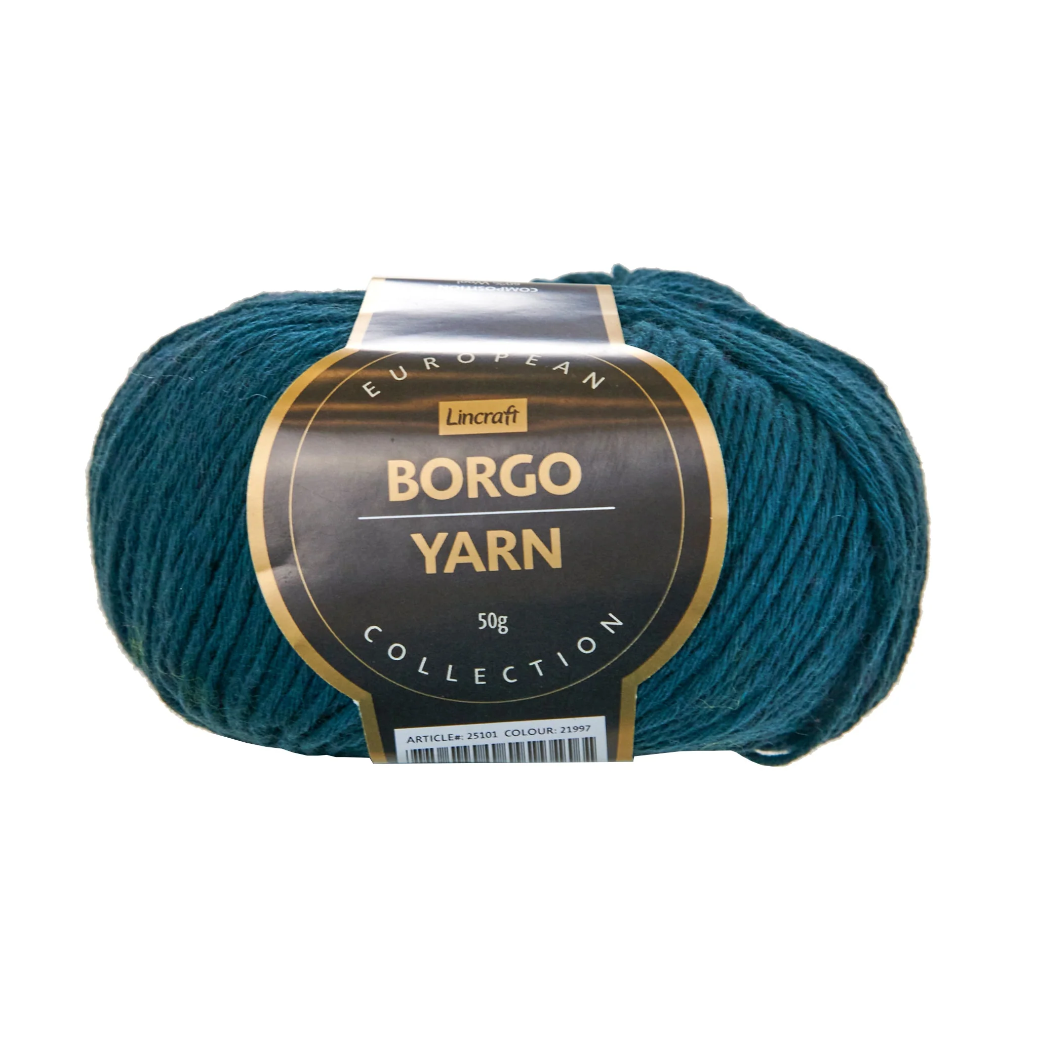 European Collection Borgo Crochet & Knitting Yarn, 50g