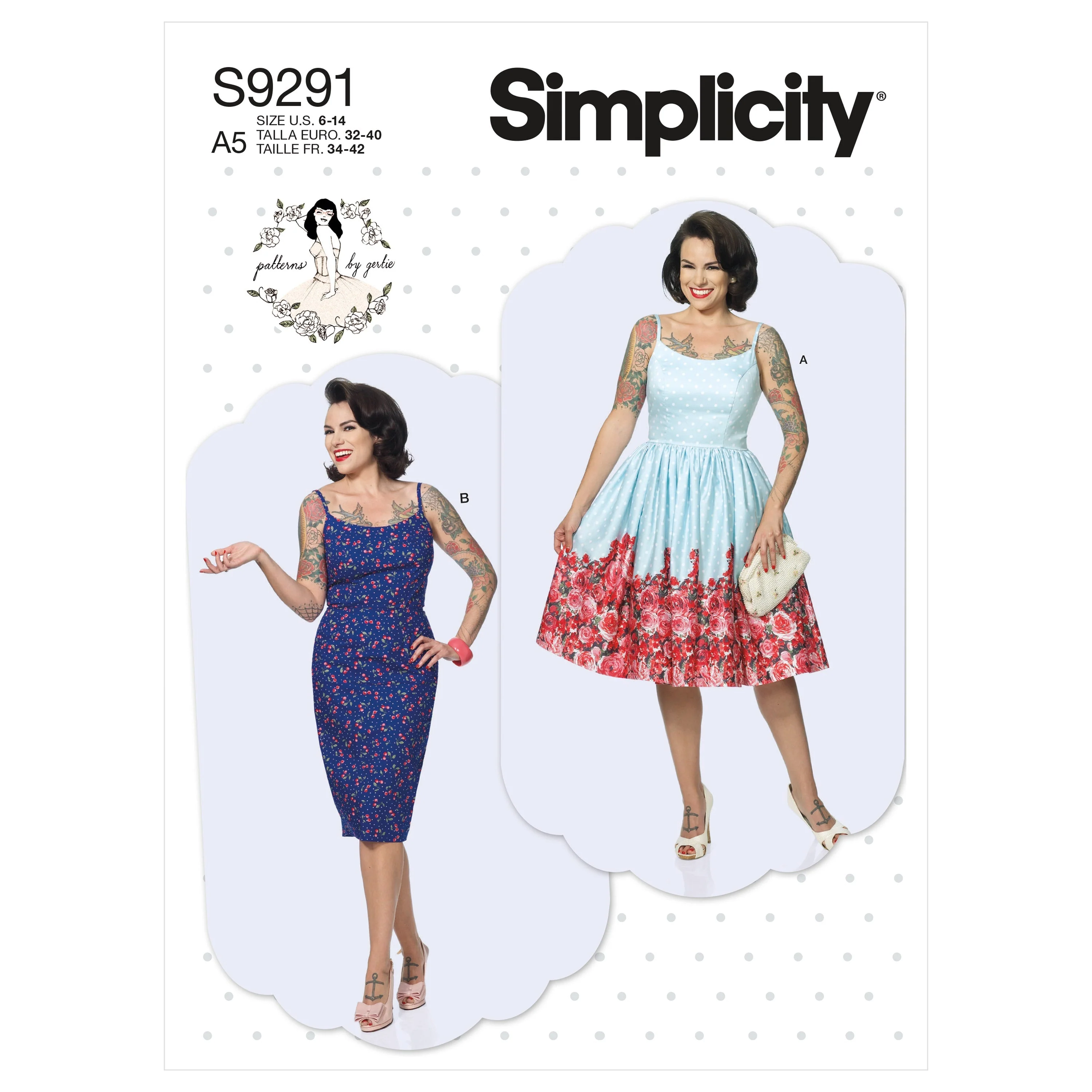 Simplicity Pattern 9291 Misses