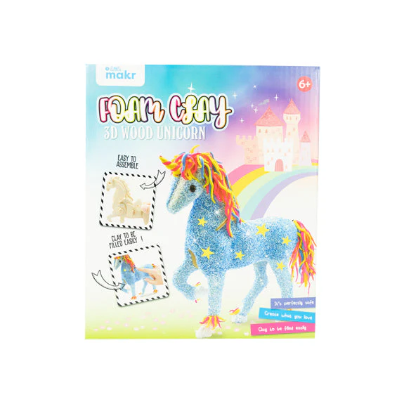 Little Makr Foam Clay Kit, Unicorn