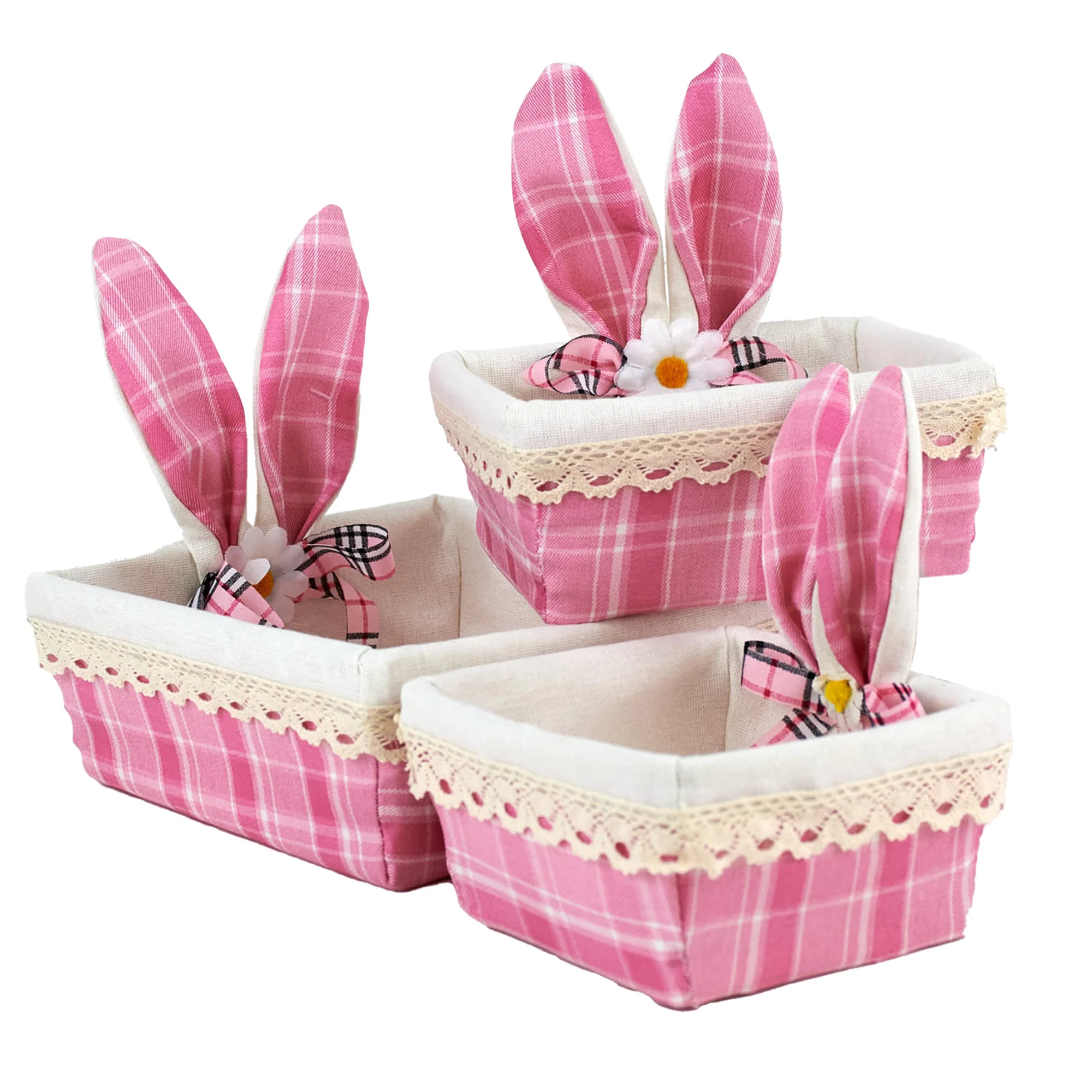Easter Basket With Rabbit Ear
