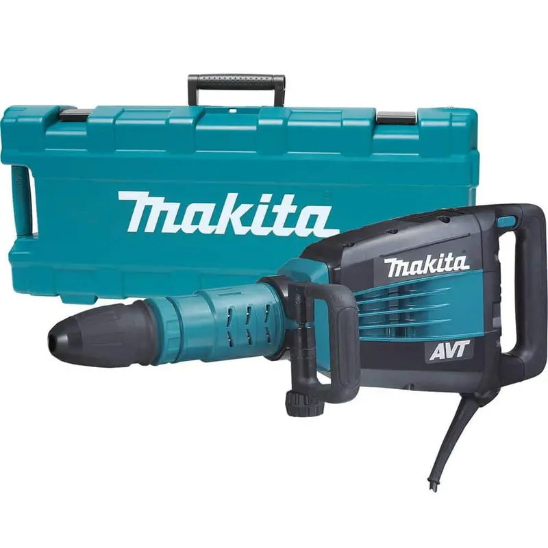Młot wyburzeniowy Makita 14 A 27 lb AVT z walizką HM1214C