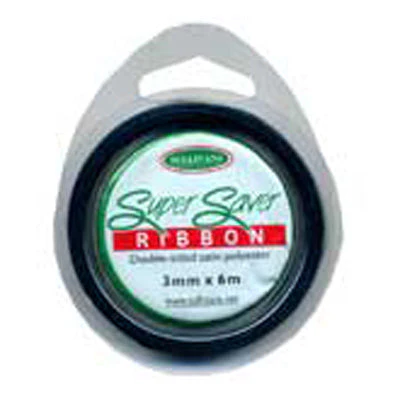 Sullivans Satin Ribbon, Bottle- 3mm
