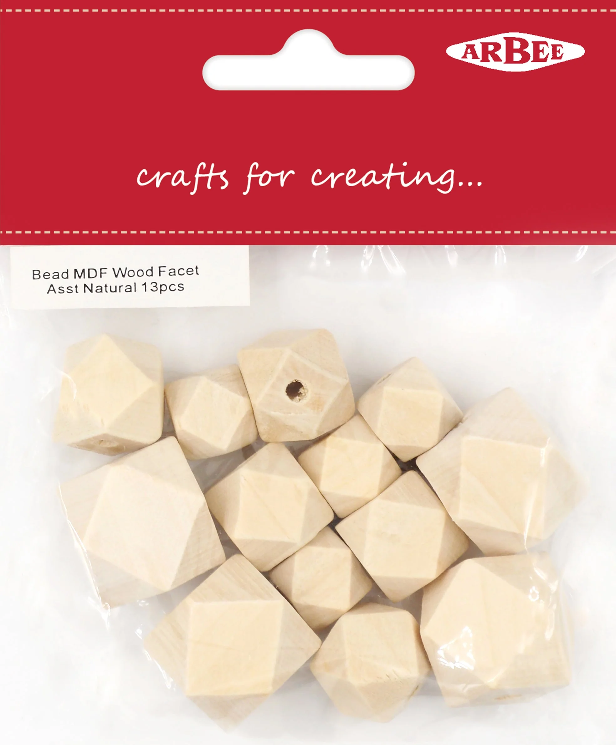 Arbee Wood Rounds, Natural- 13pk