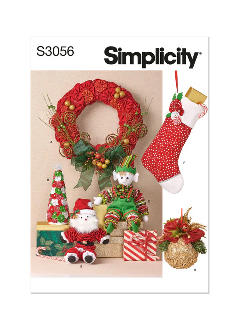 Simplicity Pattern SS3056 Holiday Craft