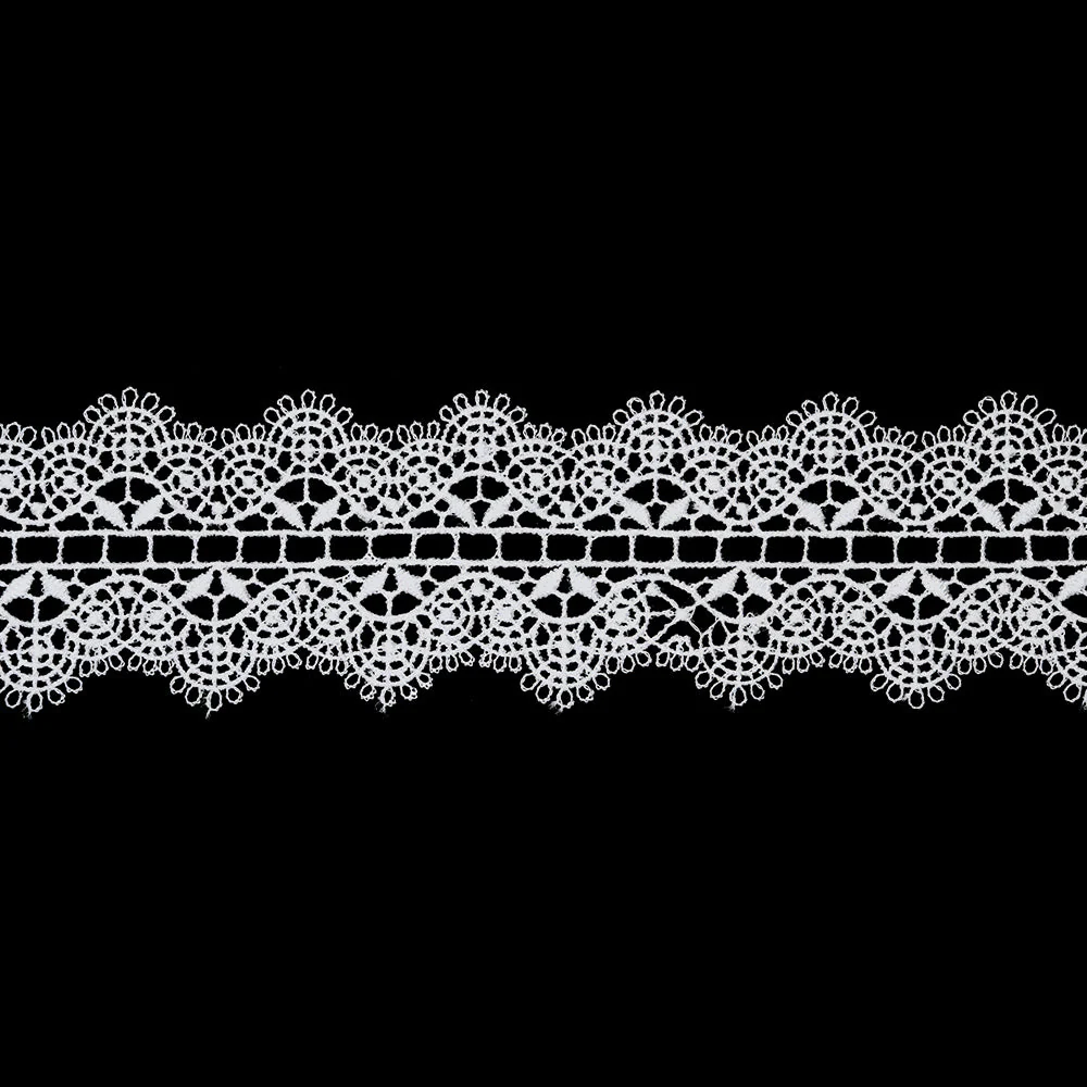Sullivans Lace Euro Guipure, Ivory- 47mm