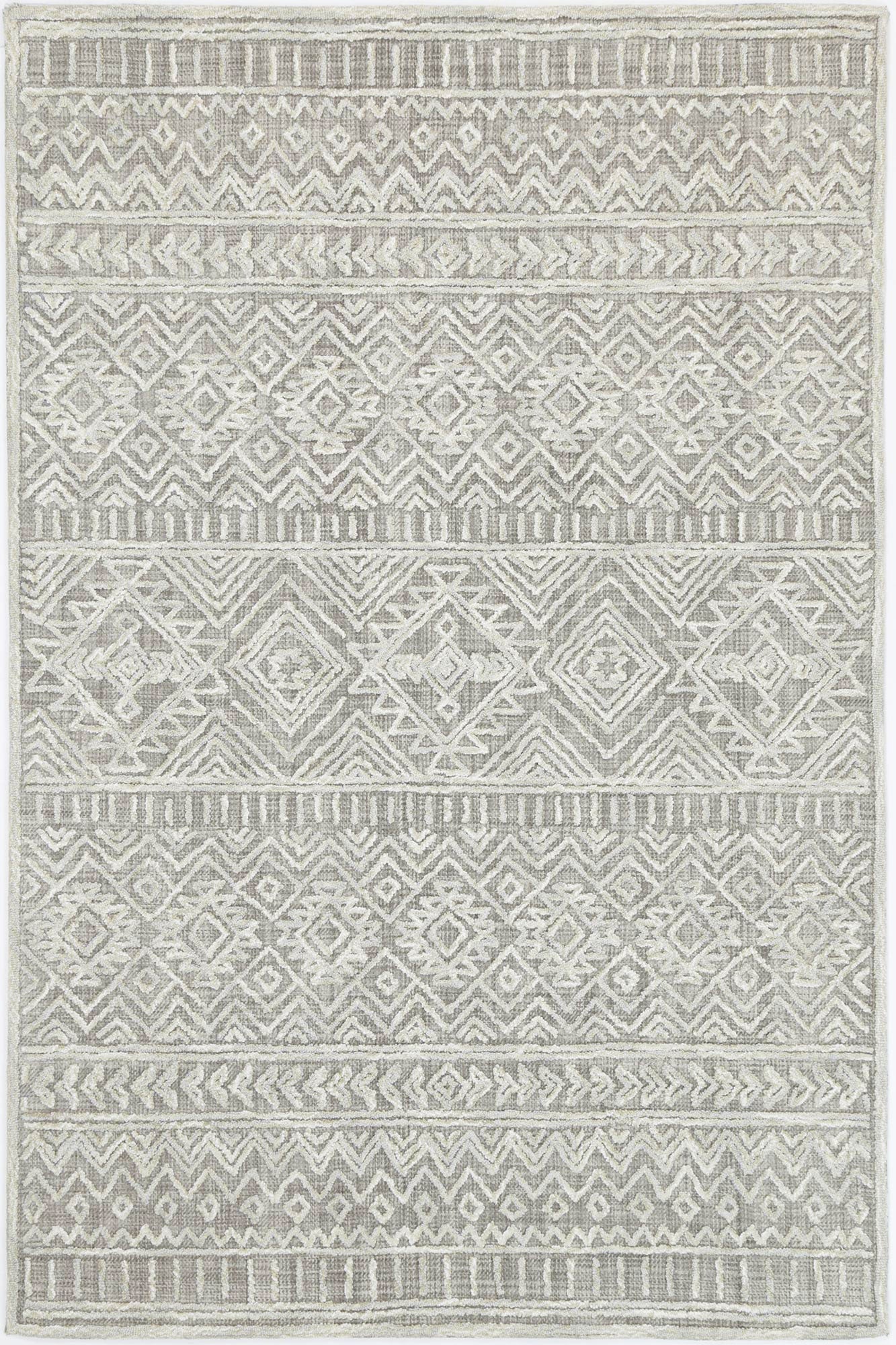 Mirabella Cadiz Ash Contemporary Rug