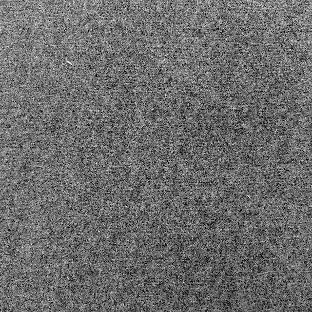Plain Wool Blend Fabric, Grey - Width 148cm