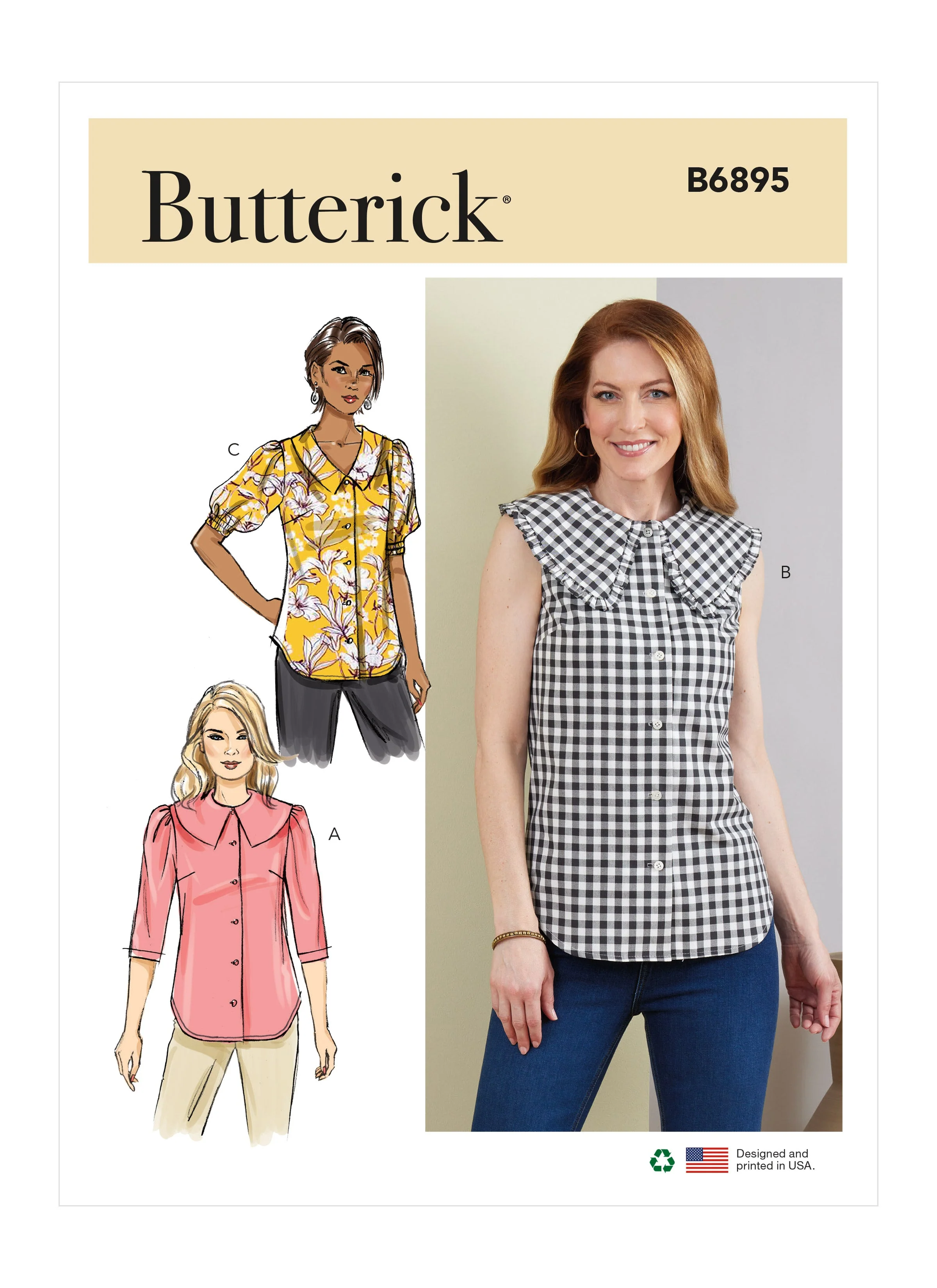 Butterick Pattern B6895 Misses
