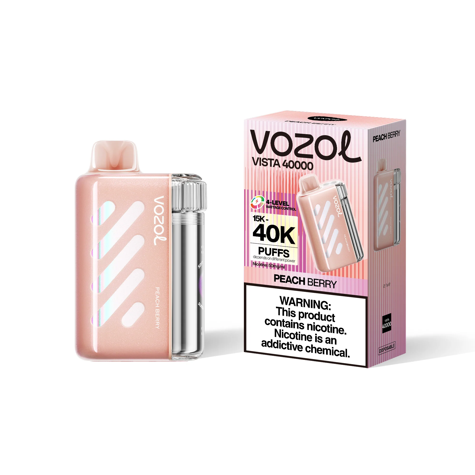 VOZOL VISTA 40K wegwerpvape (alle smaken)