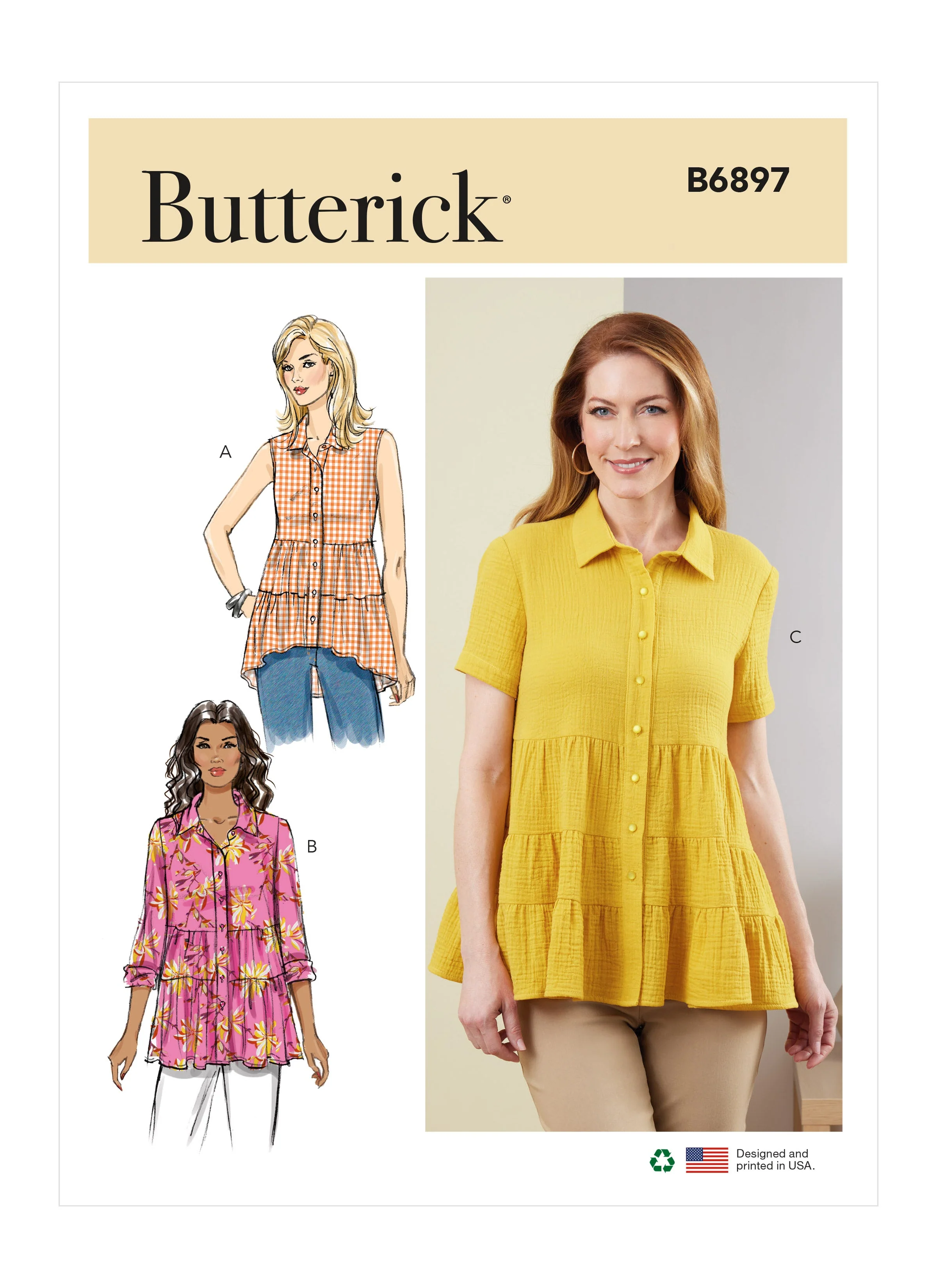 Butterick Pattern B6897 Misses