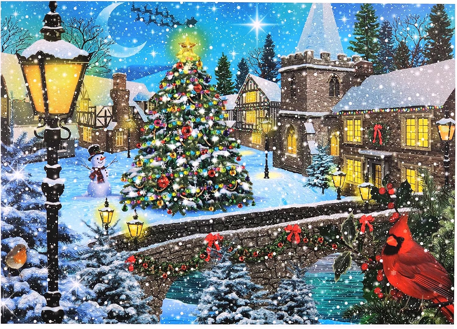 1000-Piece Jigsaw Puzzle, All Is Bright