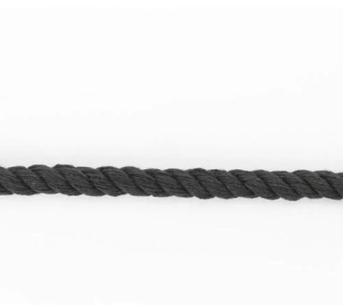 Birch Piping Cord, Black - Size 2
