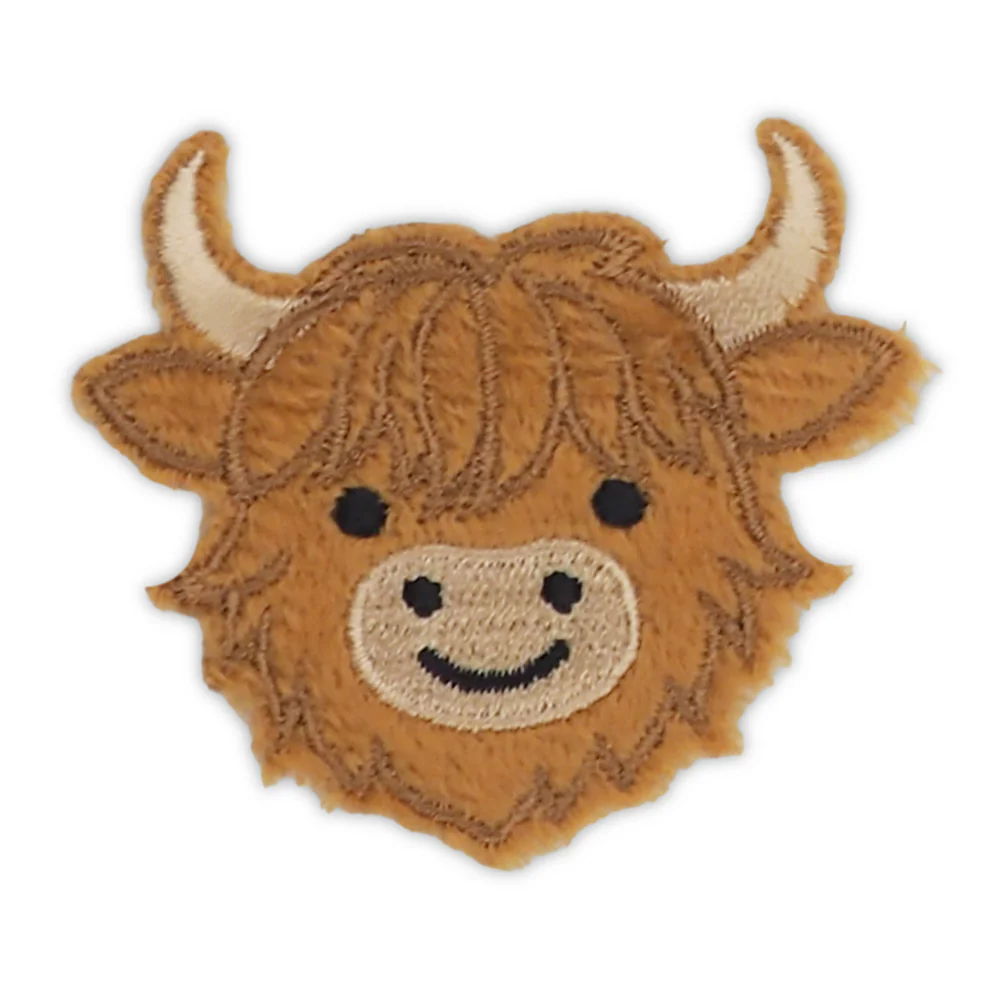 Arbee Crafty Patch, Highland Cow- 1pc