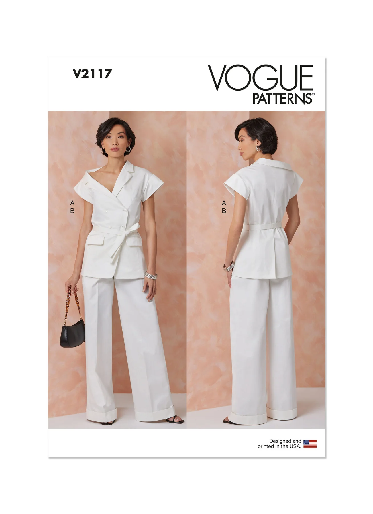 Vogue Pattern V2117 Misses