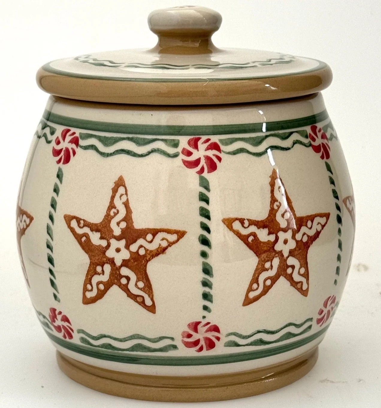 Small Round Lidded Jar