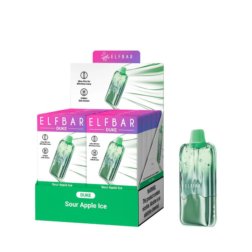 ELFBAR DUKE oplaadbare wegwerpvape (alle smaken)
