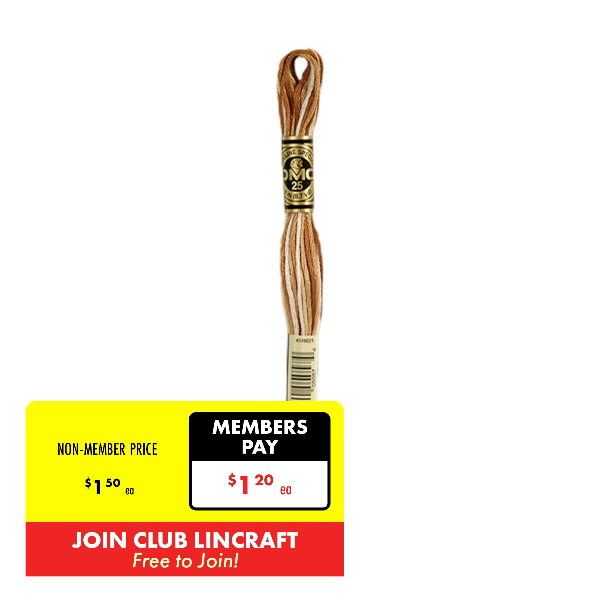 DMC Stranded Cotton Thread, 100-299