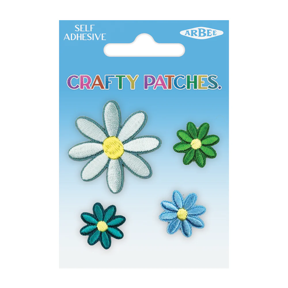 Arbee Craft Patch, Daisy Set A- 4pc