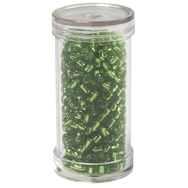 Sullivans Seed Beads, Green- Size 6