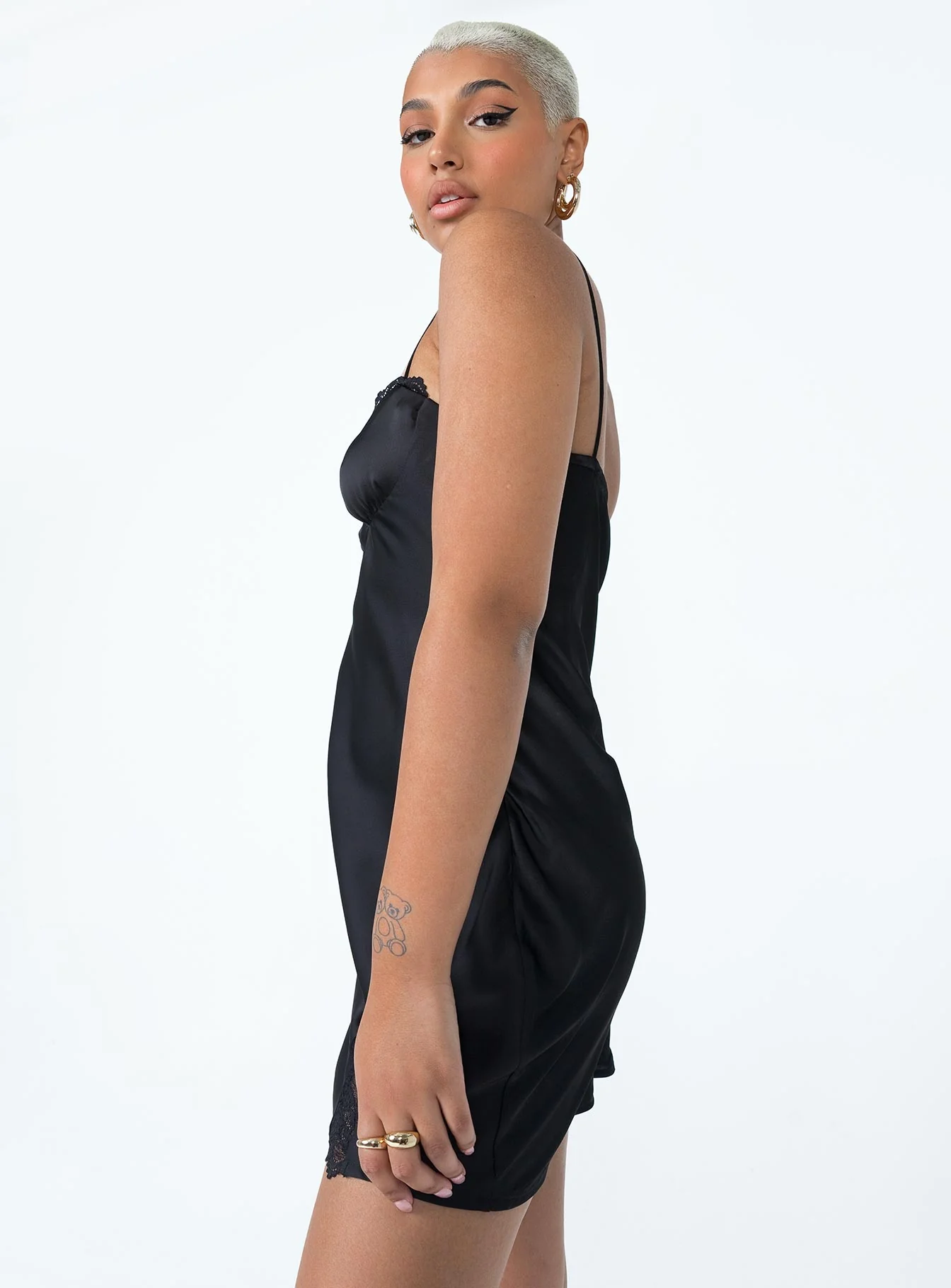 Snowbird Mini Dress Black