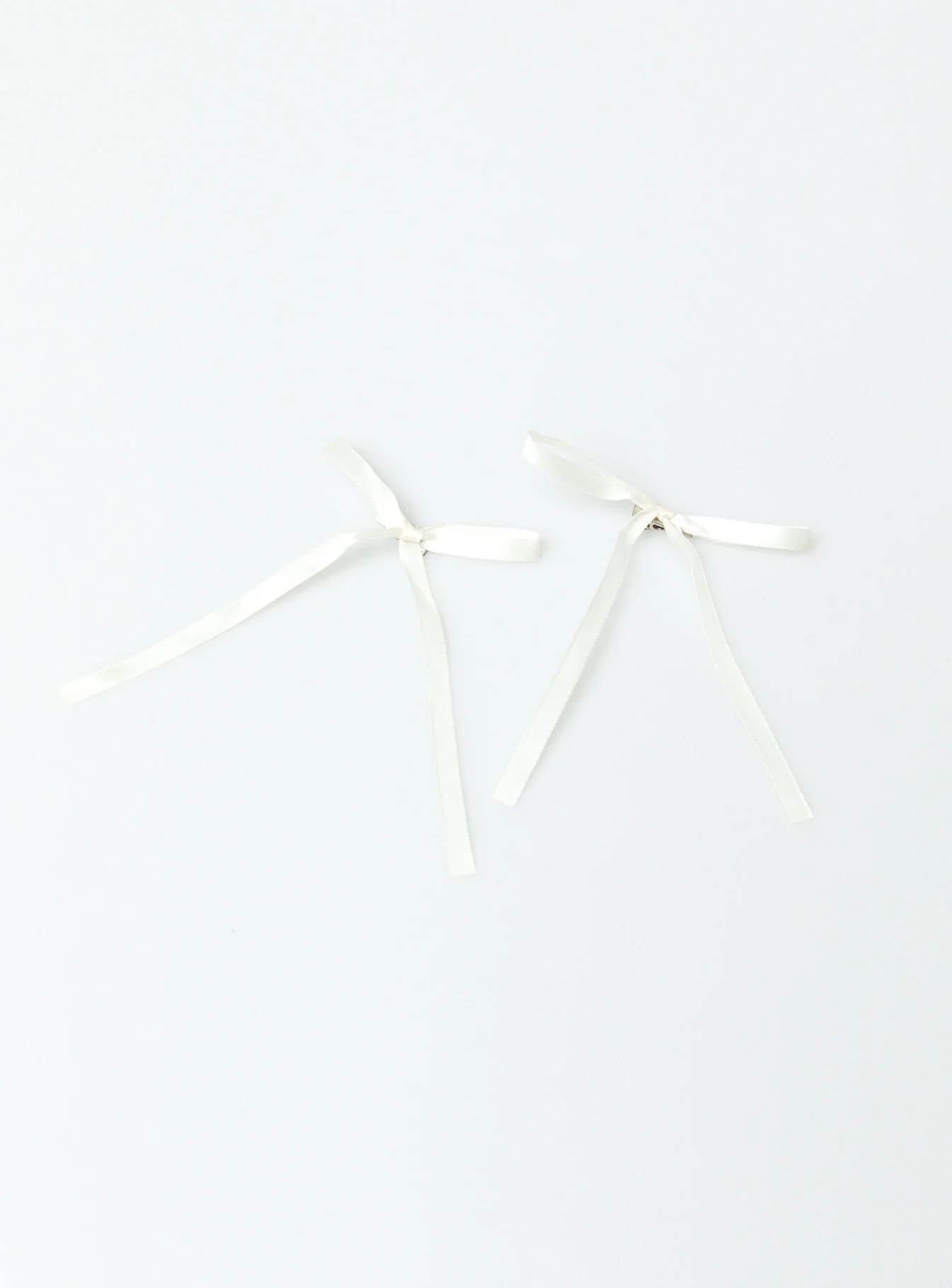 Dee Hair Bows White
