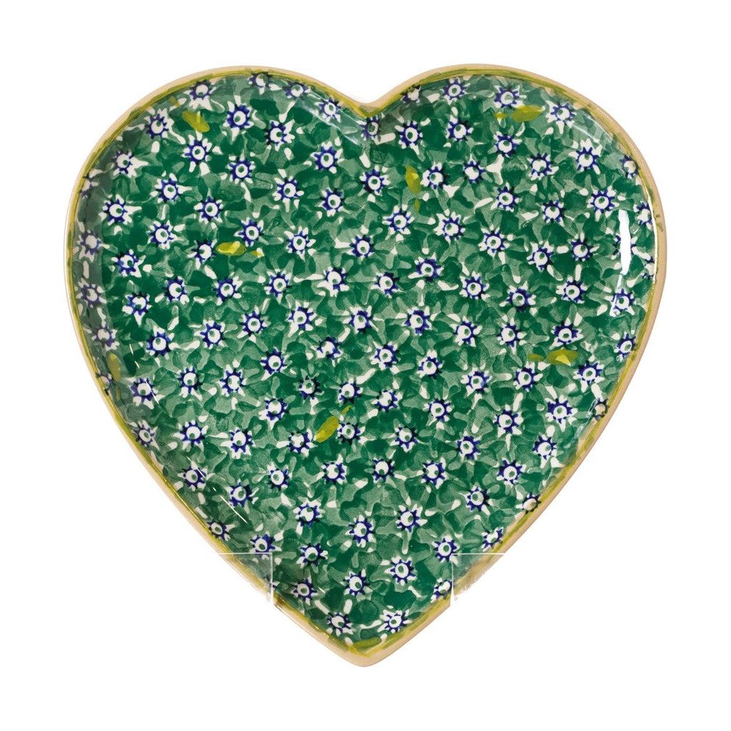 Cookie Jar and Medium Heart Plate