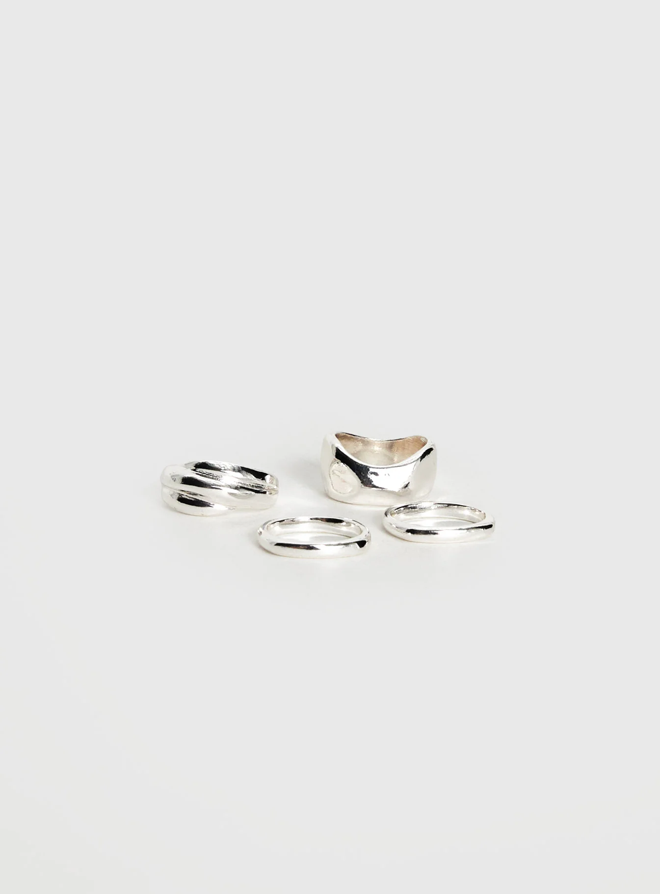 Crowded Room Ring Pack Silver