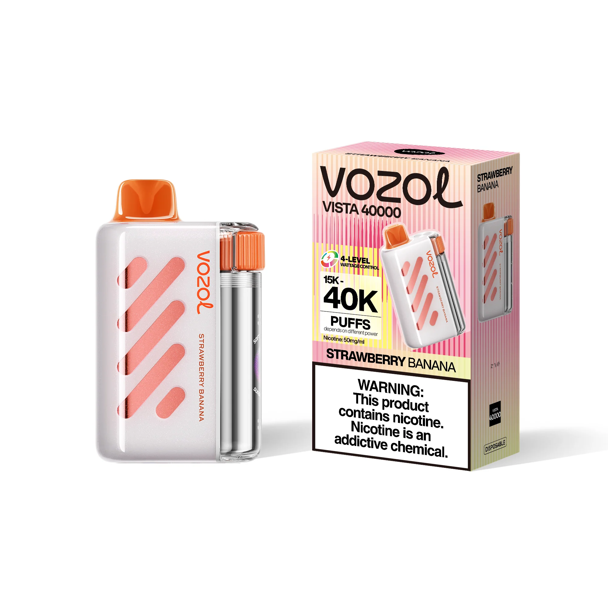 VOZOL VISTA 40K wegwerpvape (alle smaken)