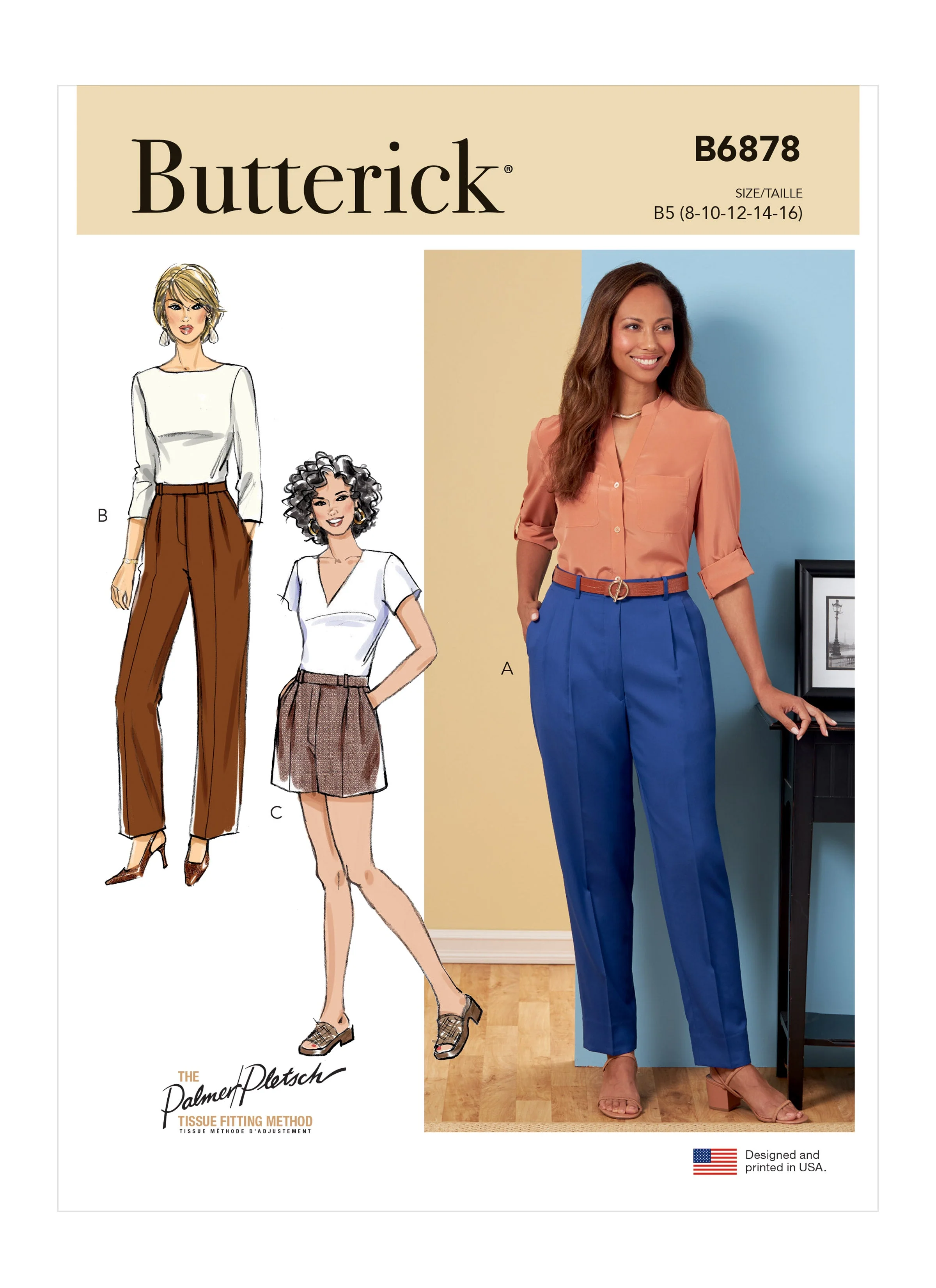 Butterick Pattern B6878 Misses