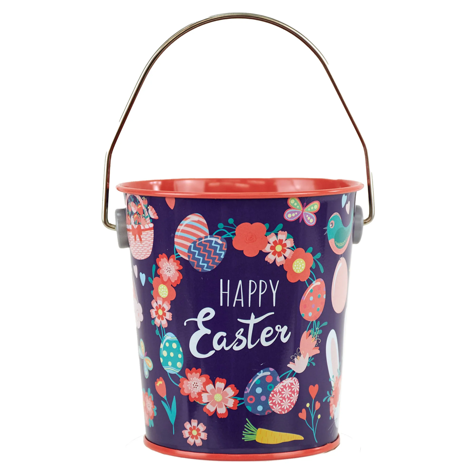 Metal Easter Bucket 