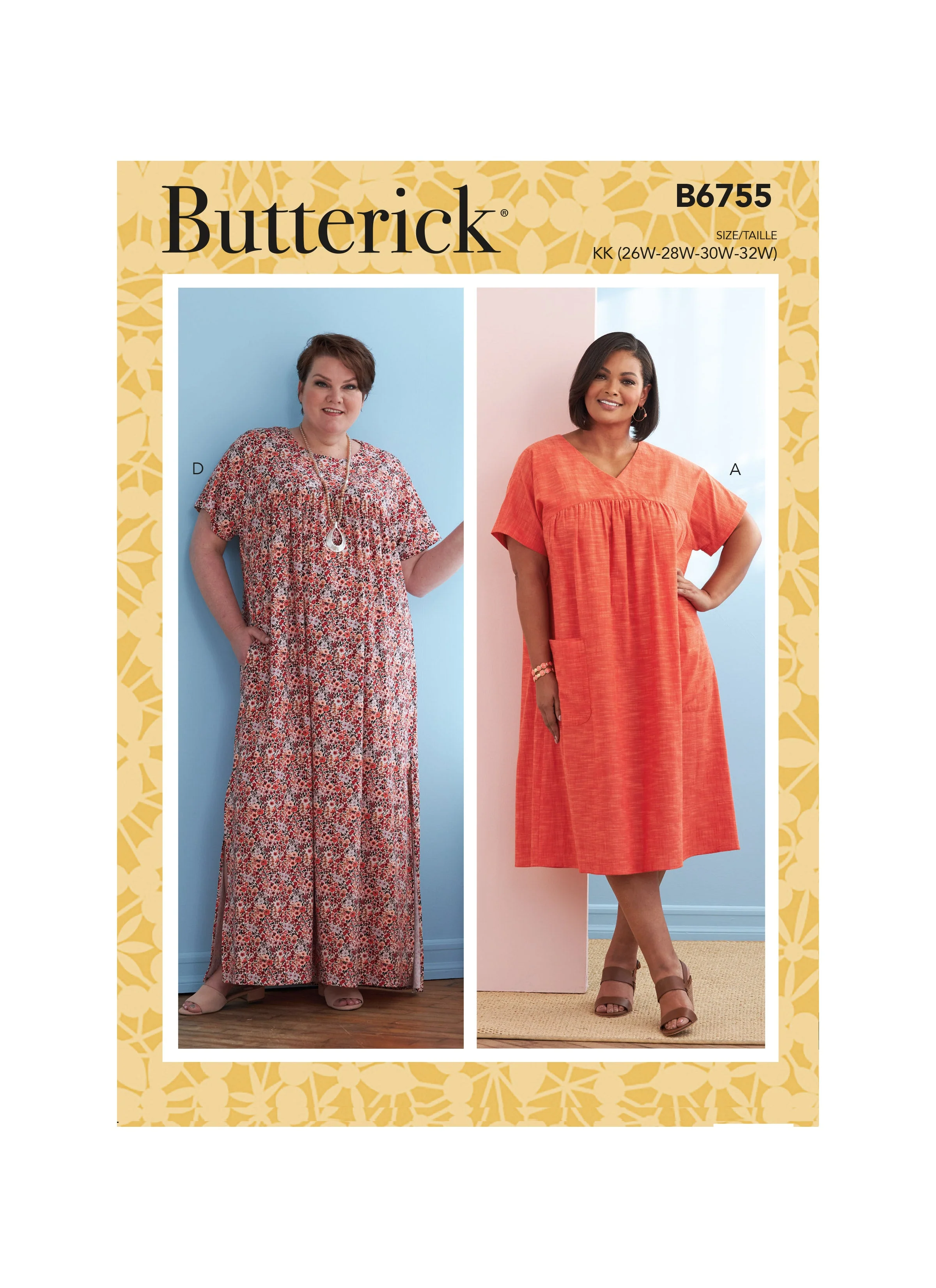 Butterick Pattern 6755 Misses