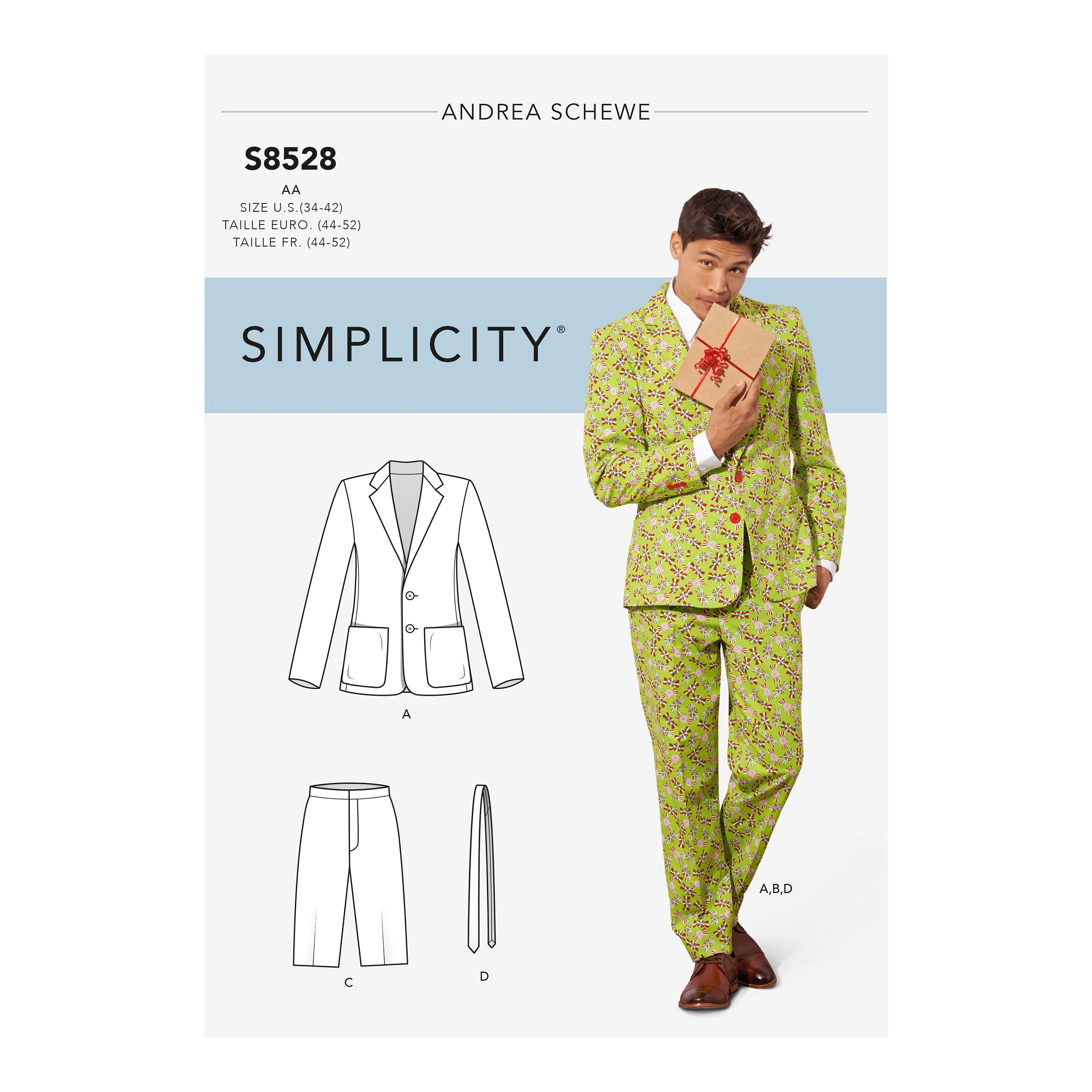 Simplicity Pattern 8528 Men