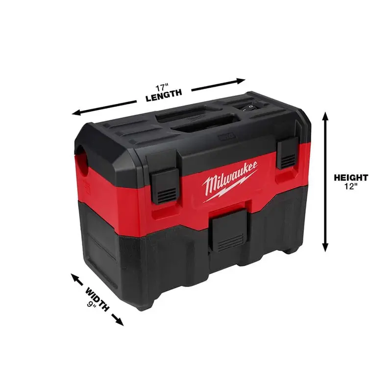Milwaukee M18 18 V, 2 gal., akumulator litowo-jonowy, bezprzewodowy, do pracy na mokro i sucho (tylko odkurzacz) 0880-20