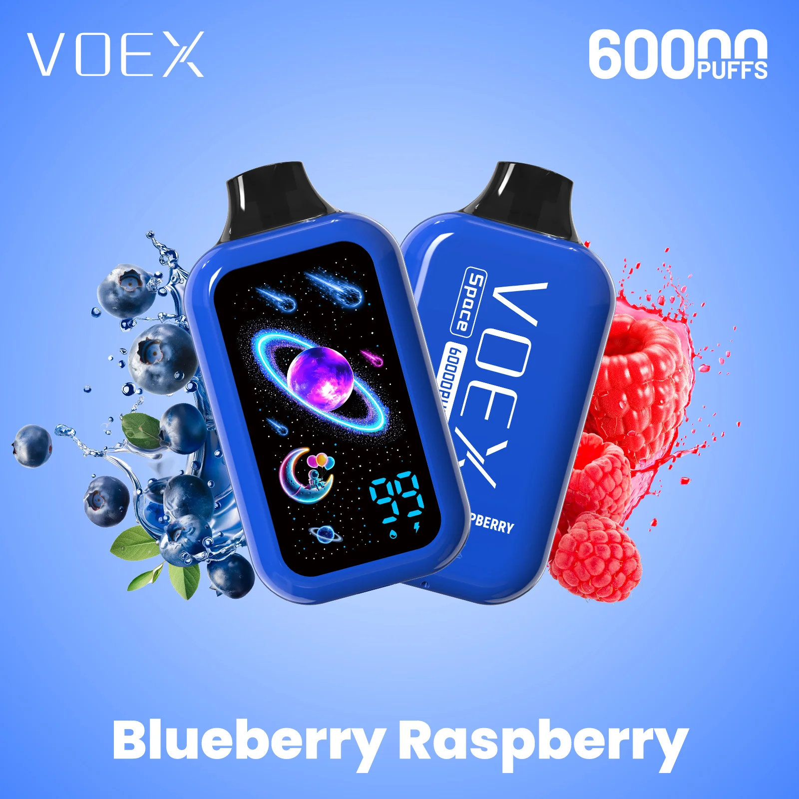 VOEX Wise/Space 60K wegwerpvape (alle smaken)