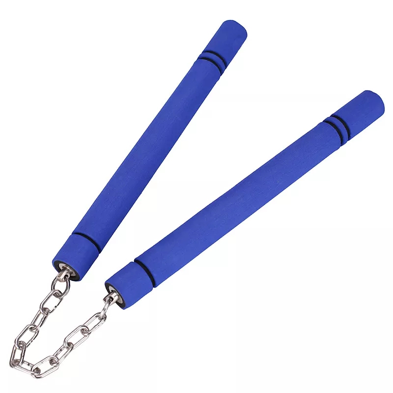 Sale Metal Nunchaku Daily Fitness Soft Design Colorful Eva Foam Nunchaku